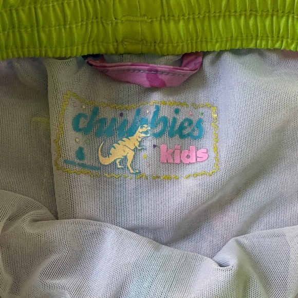 Chubbies Dinosaur Print Swim Trunks - Picture 2 of 3